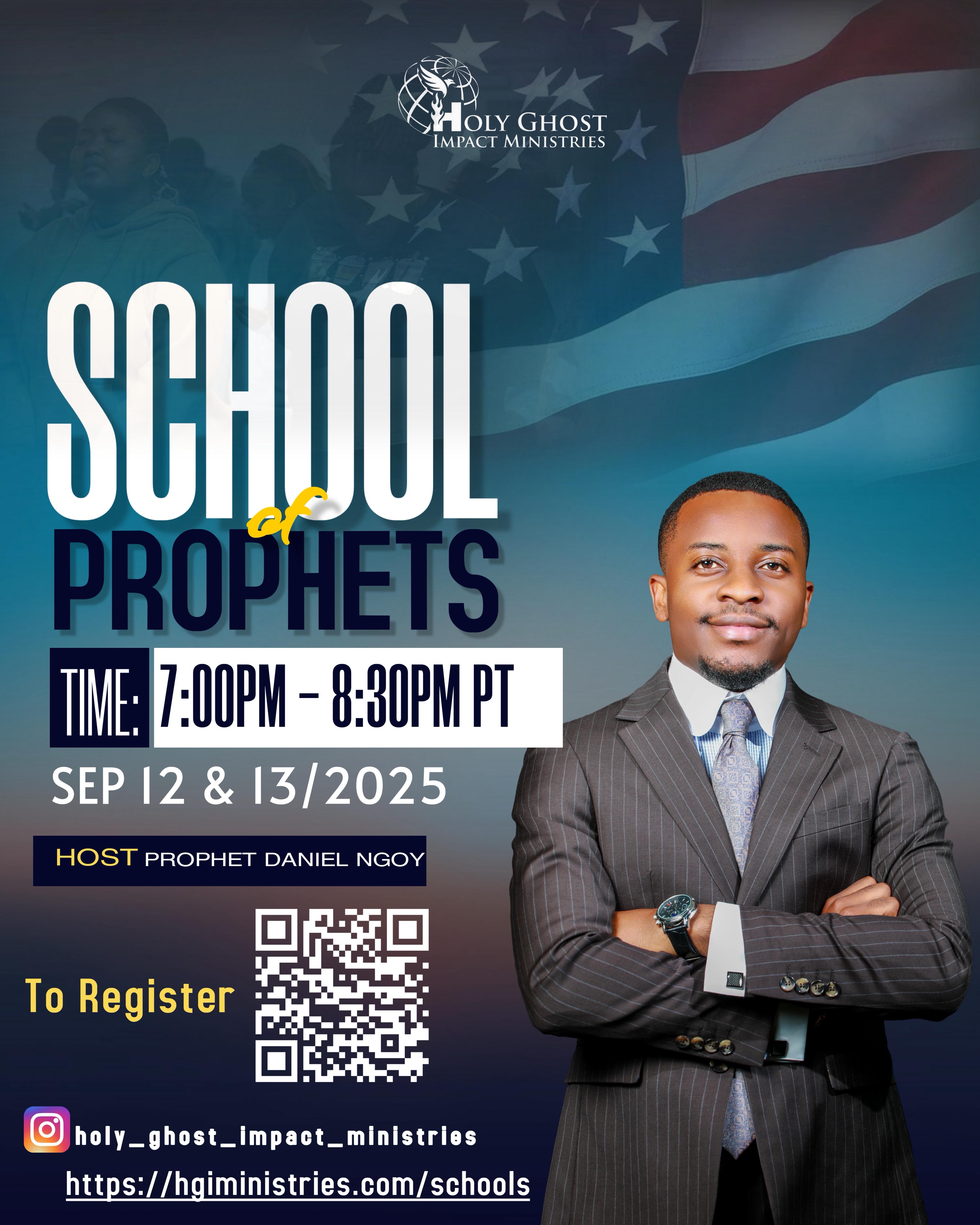 School of Prophets Special Event